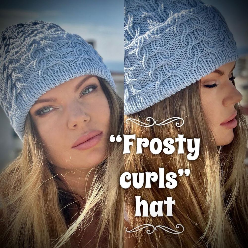 Набор для вязания шапки &quot;Frosty Curls&quot;