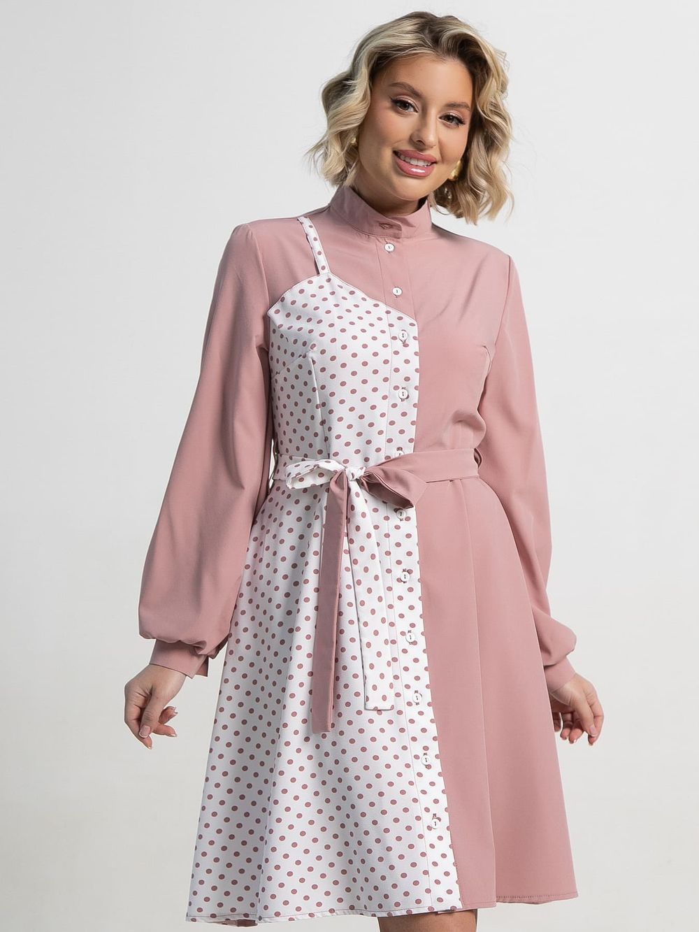 Платье Миледи (пудра) П15202-13М LT Collection