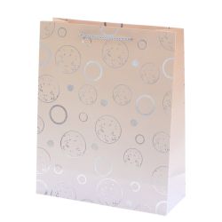 GAEM Пакет подарочный M (бумага 210г/м2, блок микс 12шт), L26 W10 H32 см, 4в.