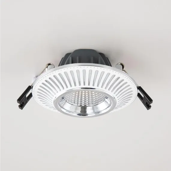 CLD042NW1 Дзета Белый+Хром Св-к Встр. 7W*3500K