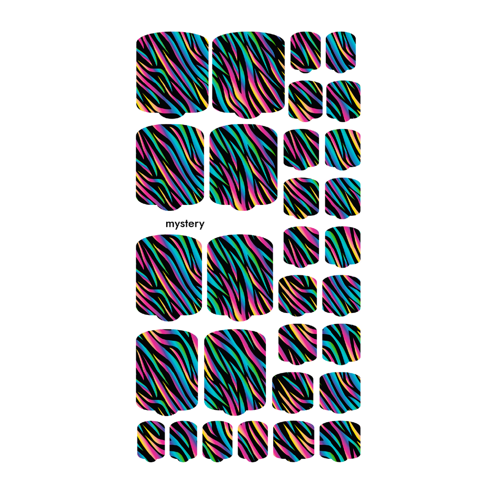 Плёнки для педикюра by provocative nails mystery
