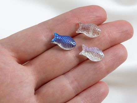 Бусина "Рыбка" 15мм