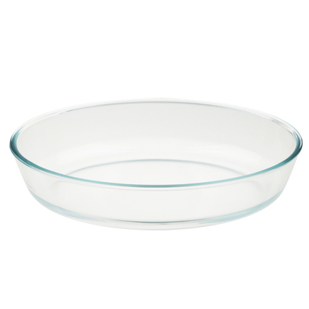 SATOSHI Форма для запекания жаропрочная овальная, стекло, 30.3х21.3х6.5см, 2.4л