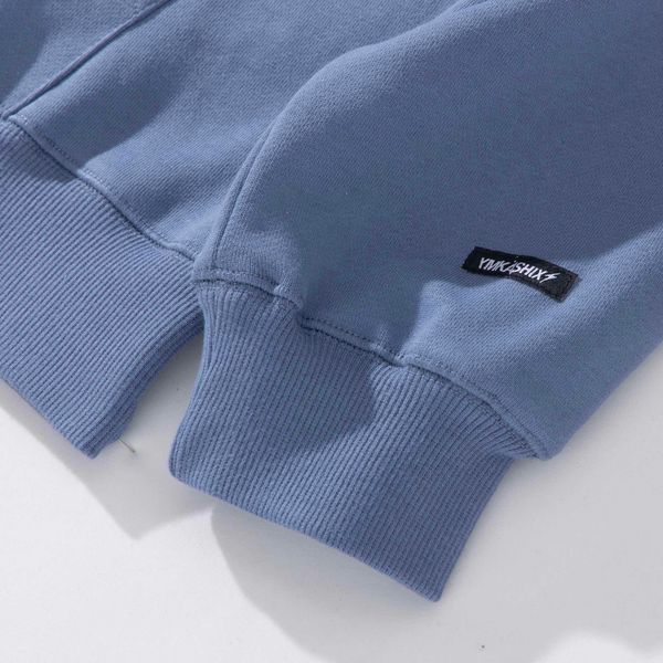 Худи Hellcome Firedise Серо-Синий - фото 5