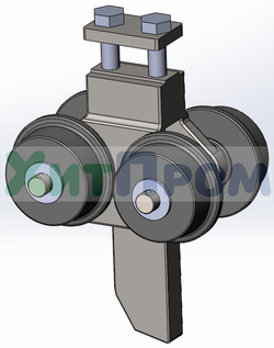 Каретка X-458 с клиновидным толкателем