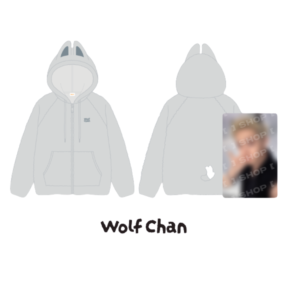 Флисовое худи SKZOO FLEECE HOOD ZIP-UP - RUN IT