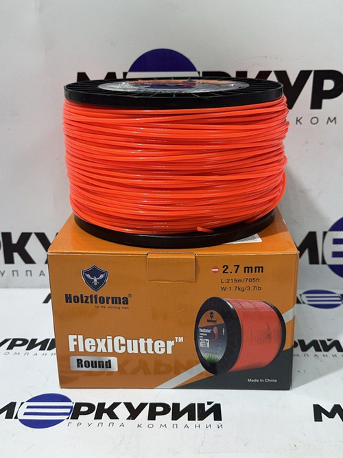 Леска круглого сечения 2.7 мм 215 метров для мотокос (триммеров) Holzfforma PJ93343