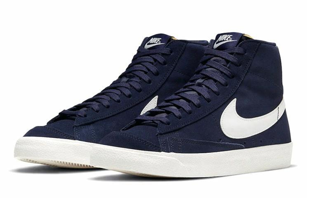 Кроссовки Nike Blazer 77 "Navy Suede" (Женская размерная сетка)
