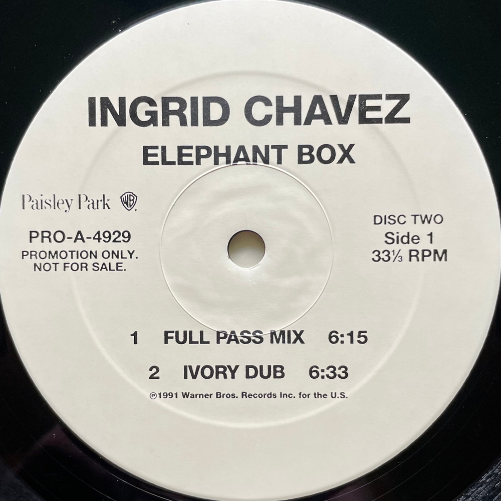 Ingrid Chavez ‎– Elephant Box 2LP (США 1991г.)