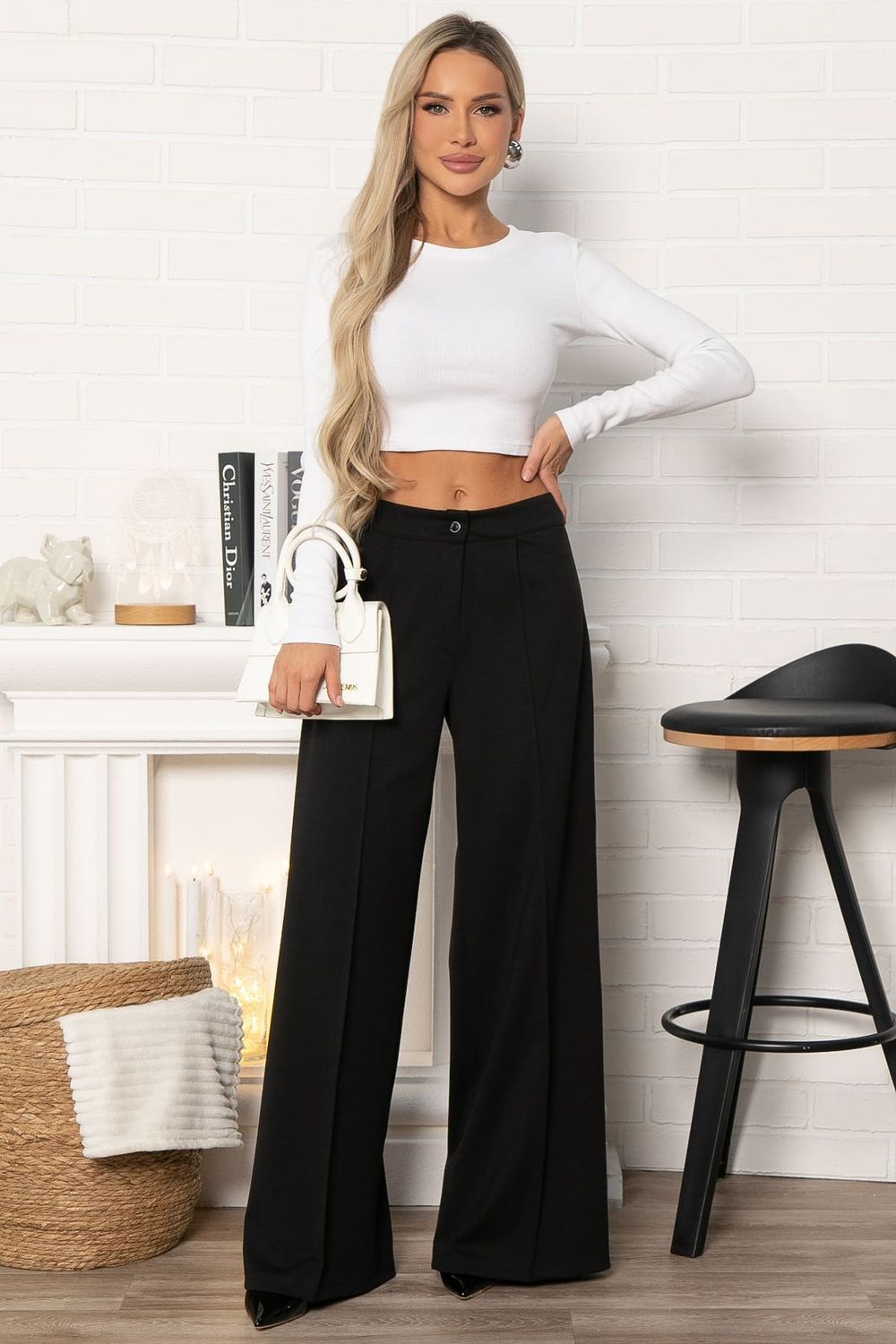 Брюки трикотажные Лаос (черные) Б14933-10М LT Collection