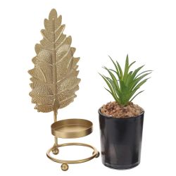 GAEM Цветочная композиция "Суккулент", L8 W7 H20 см