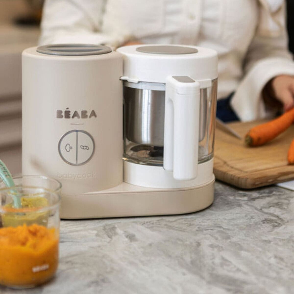 Блендер-пароварка для детского питания 5 в 1 BEABA Babycook Neo бежевый