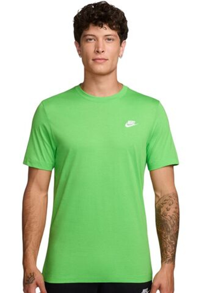 Теннисная футболка Nike Sportswear Club - mineral green/white