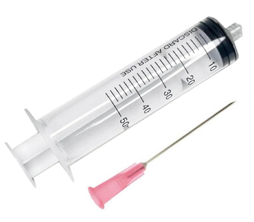 Шприц  одноразовый  3-х компонентный с приложенной иглой Luer LOCK Huaian City 1уп/15шт (за1шт)