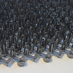 Коврик ТРАВКА 42*56см (черный)