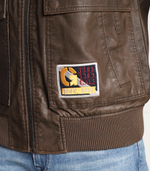 куртка aviator GUESS - коричневый(M3RL20 WF4N0)