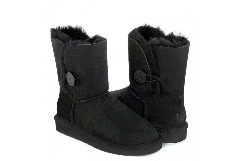 UGG Bailey Button II Black