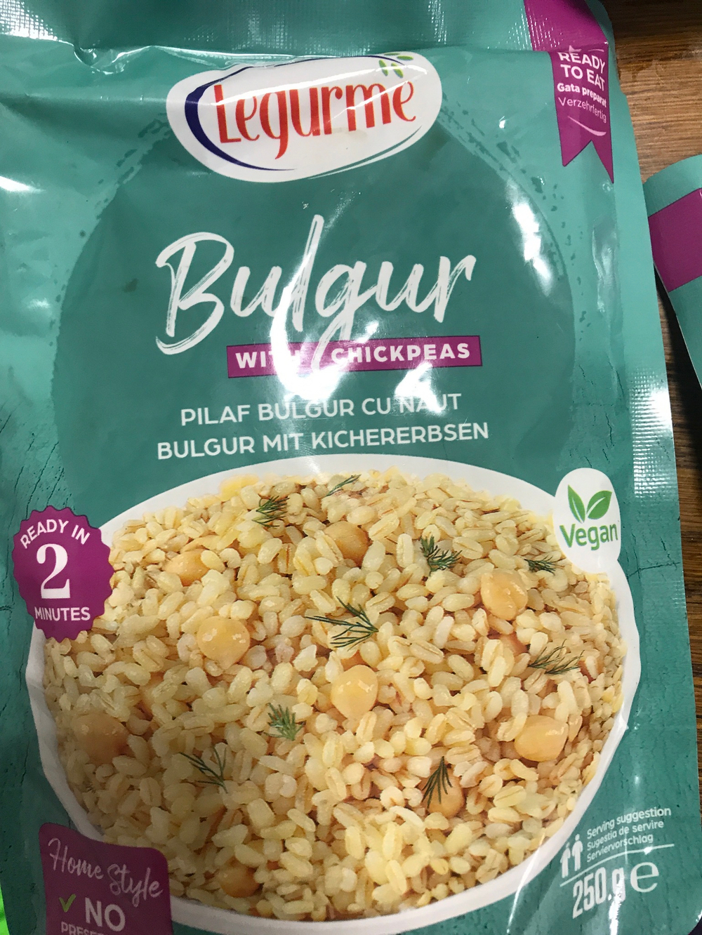 Булгур с нутом