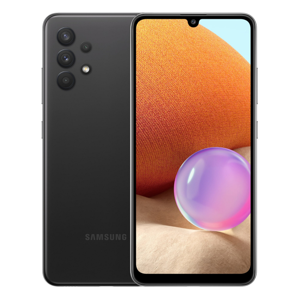 Смартфон Samsung Galaxy A32 SM-A325 128Gb черный (SM-A325FZKGSER)