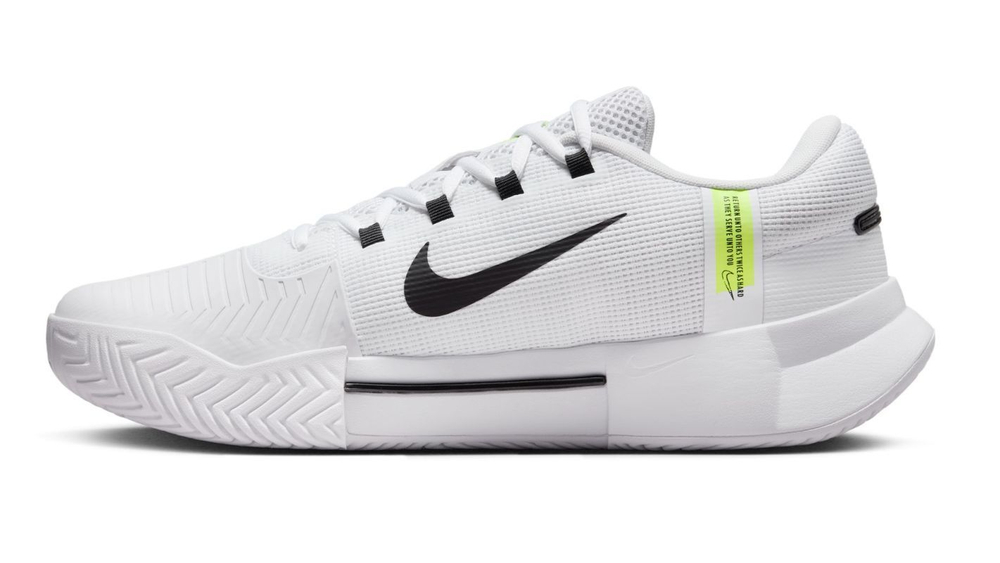 Мужские кроссовки теннисные Nike Zoom GP Challenge 1 - white/black-white