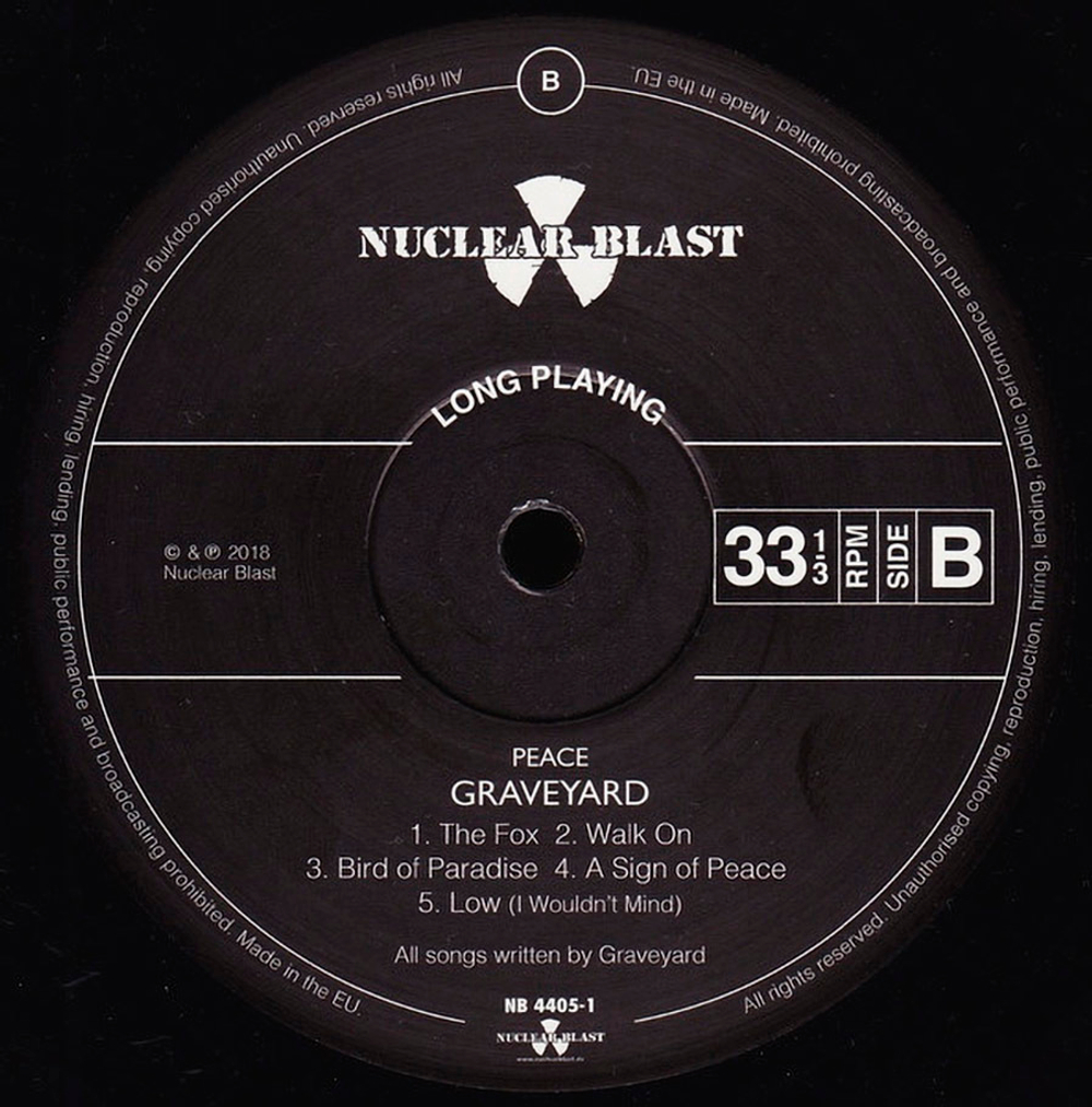 Graveyard / Peace (LP)