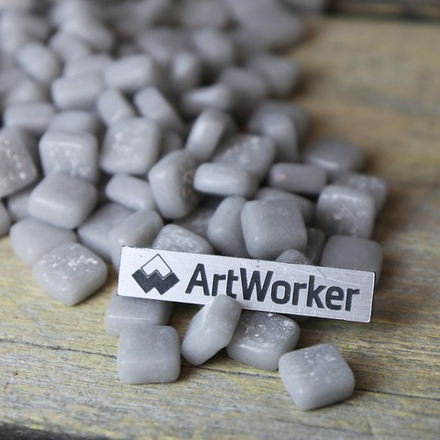 FLORY12 04 Стеклянная мозаика 12х12 мм, 0,5 кг