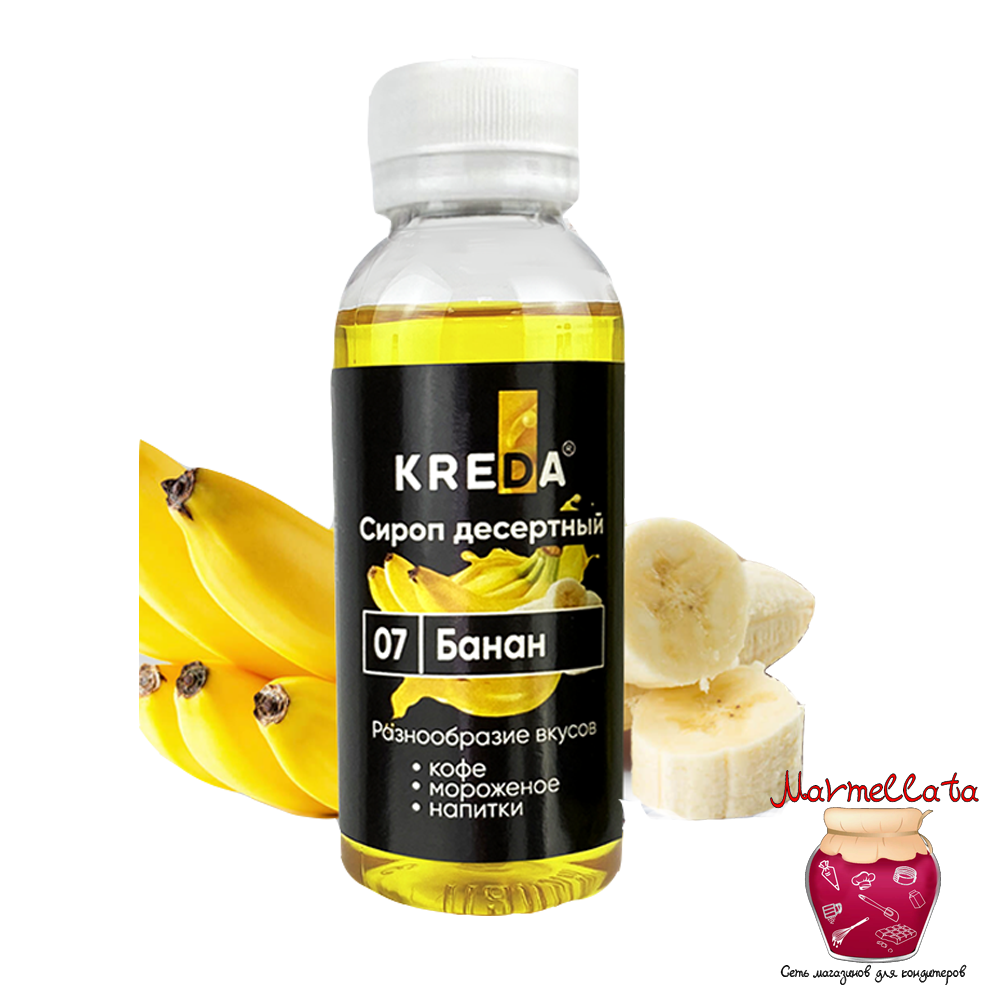 Сироп десертный т.м. Kreda &quot;Банан&quot;, 150 гр.