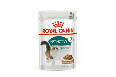 Royal Canin 85г пауч Instinctive 7+ Влажный корм для кошек старше 7 лет (соус)