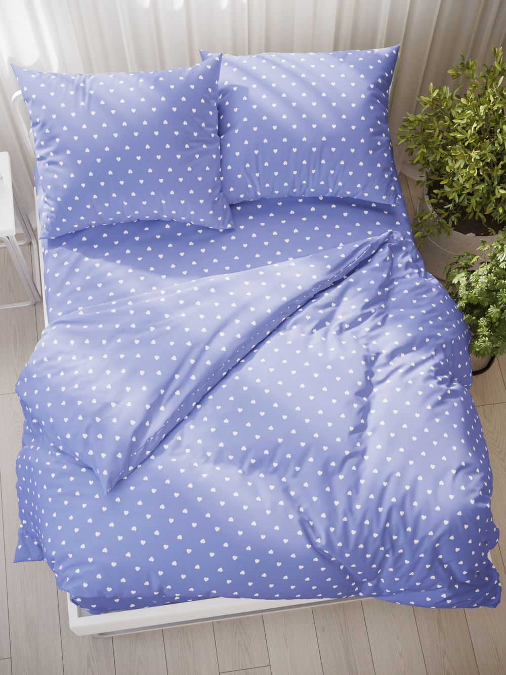 Простынь на резинке Сказка "Ассоль" 160х200 см