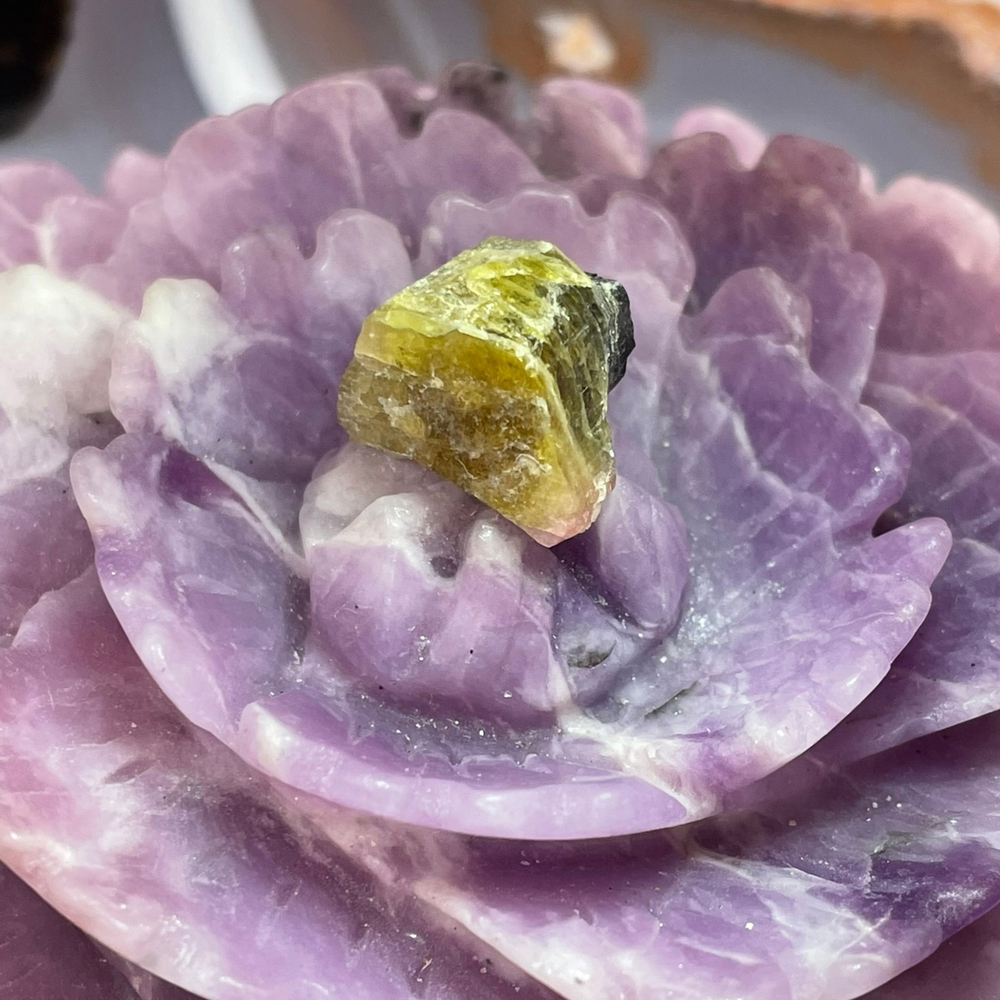 31329 Турмалин Арбузный необработанный 16,5мм