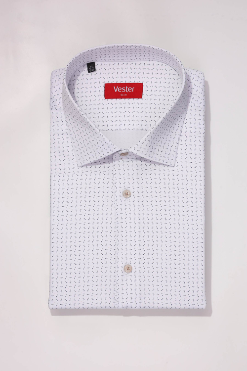 Сорочка мужская VESTER короткий рукав, бамбук 71418 13