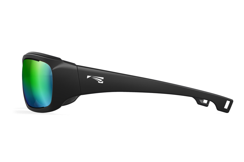 Спортивные очки LiP Tide / Matt Black - Black / PC Polarized / Levante Series ML Green Brown