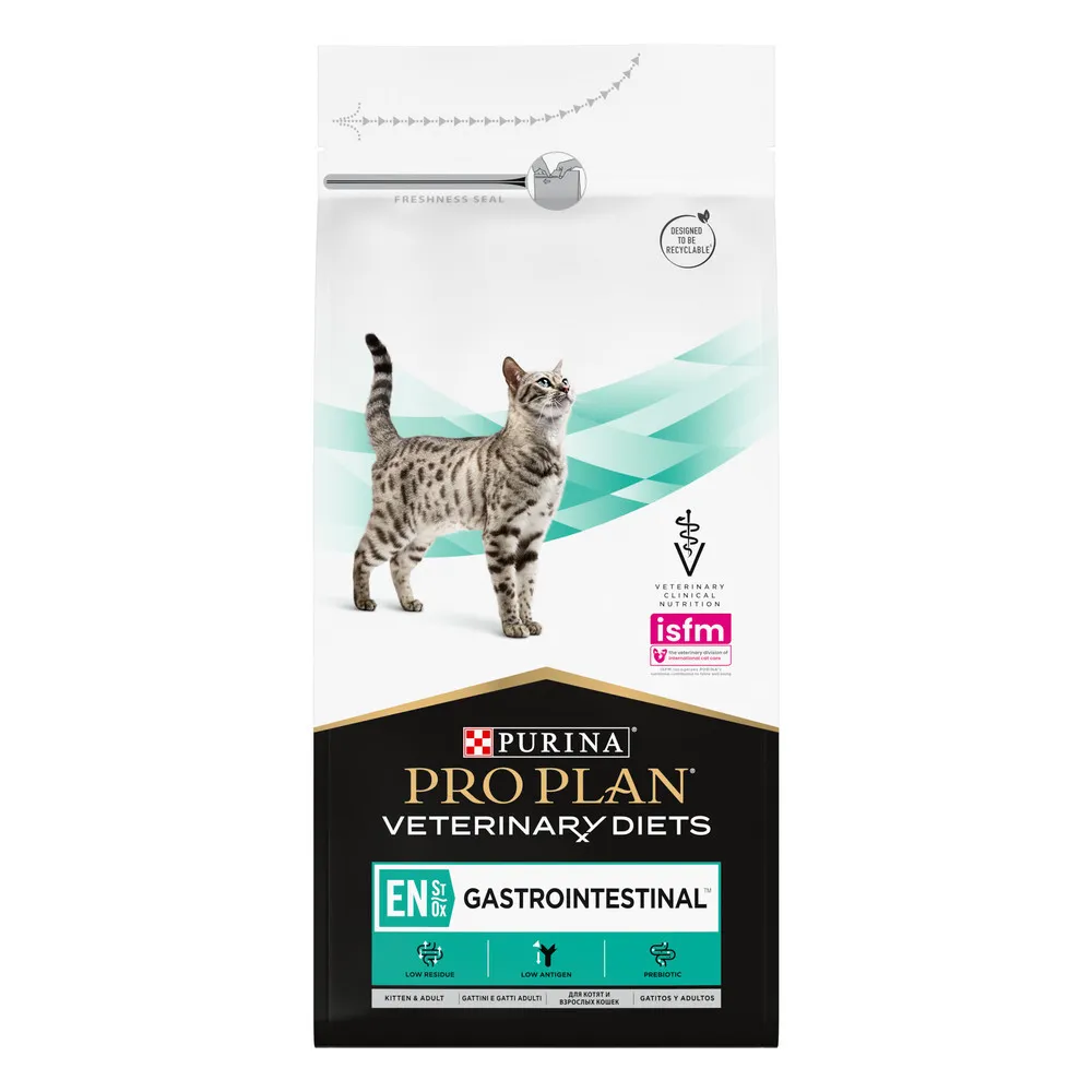 ProPlan Vet 1.5кг EN Сухой корм для взрослых кошек при нарушениях пищеварения
