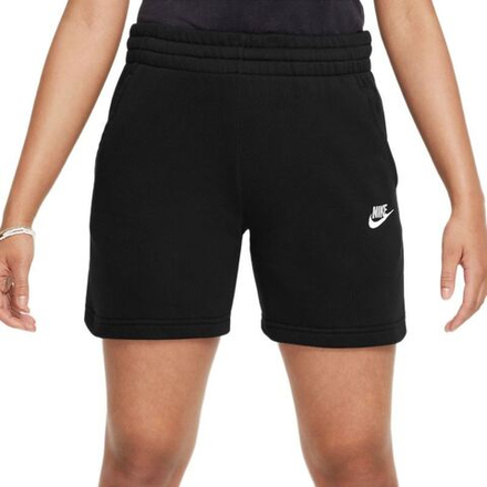 Детские шорты Nike Kids Sportswear Club Fleece 5" - black/white