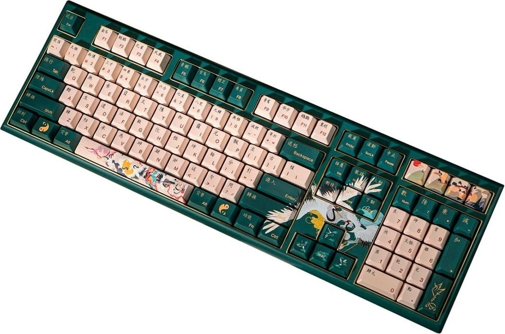Клавиатура VARMILO VBM108 Crane of Lure EC V2 Violet зеленый
