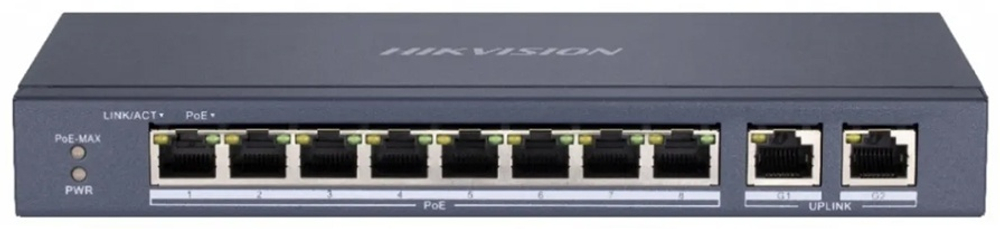 Коммутатор Hikvision DS‑3E0310P‑E/M(B)