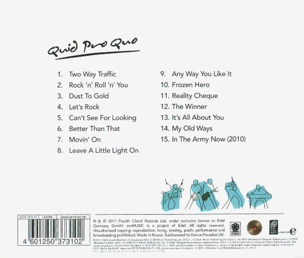 Status Quo / Quid Pro Quo (RU)(CD)