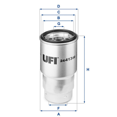 UFI - 2441300-UFI - Fuel Filter