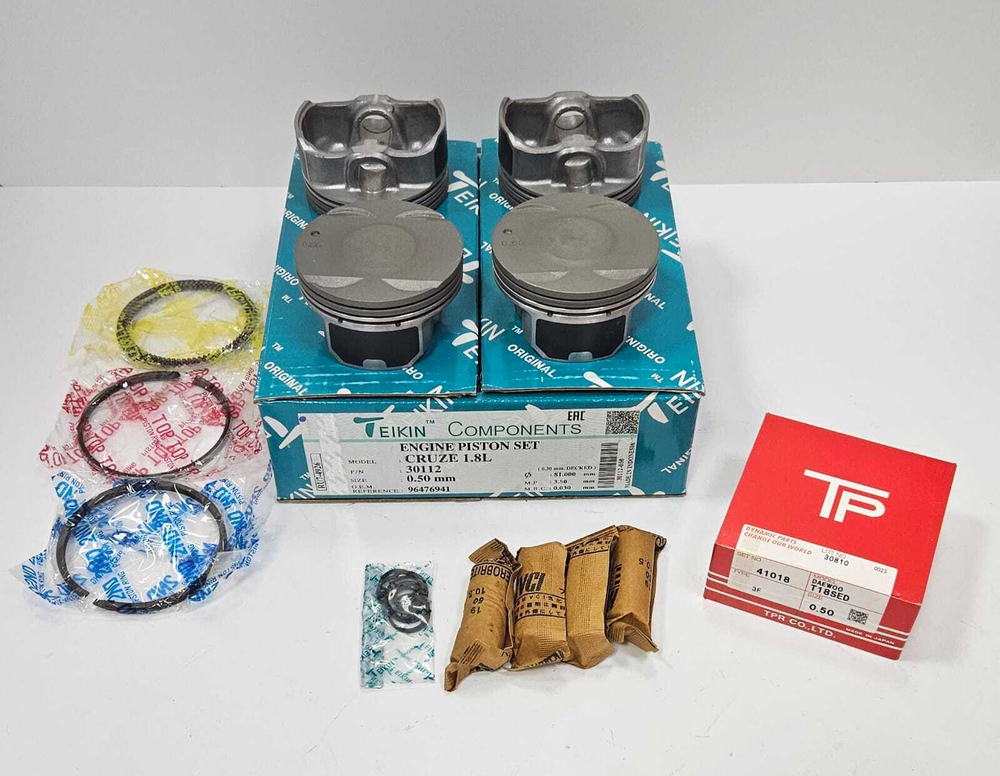 Поршни Teikin с кольцами TP +0.50 Z18XER A18XER