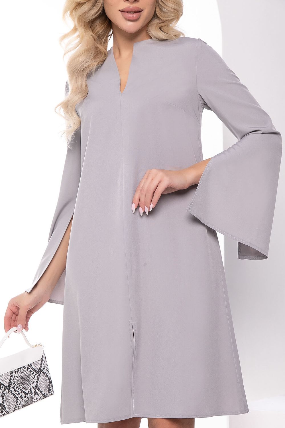 Платье "Элегантная особа" (грей) П7877 LT Collection