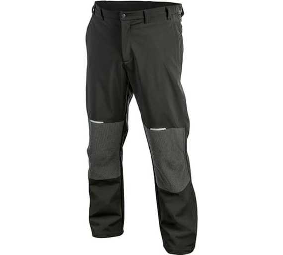 Брюки рабочие черные ELDE SOFTSHELL Högert, арт. HT5K366