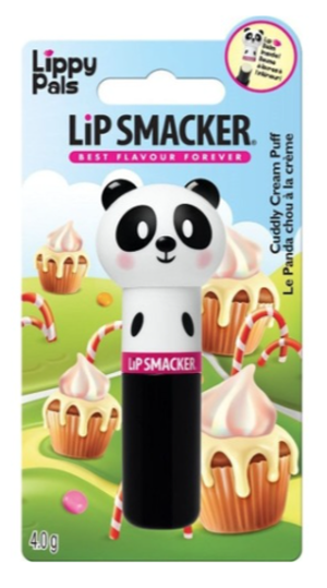 Lip Smacker Бальзам для губ Panda Cuddly Cream Puff c ароматом Кремовая Слойка, 4 г