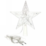 Фигура светодиодная ЗВЕЗДА ДЛЯ ЁЛКИ 10 ламп RG/RB, 15 см