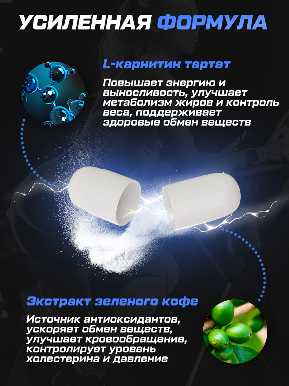L карнитин тартрат 550 мг.