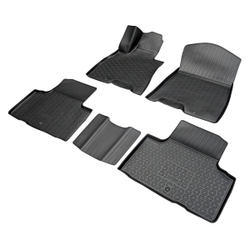 Ковры в салон Norplast для Genesis GV80 I 2023-, Черный, 5 мест, арт.NPA11-C305-455