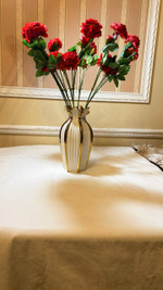 Искусственные цветы, желтые подсолнухи / Высота 44 см. 9 стебелей 9 бутонов/