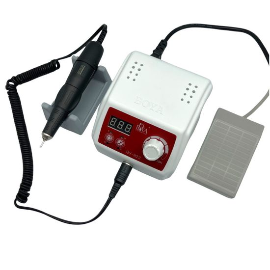 Машинка для аппаратного маникюра, педикюра и коррекции ногтей Boya BY-822 (с педалью)