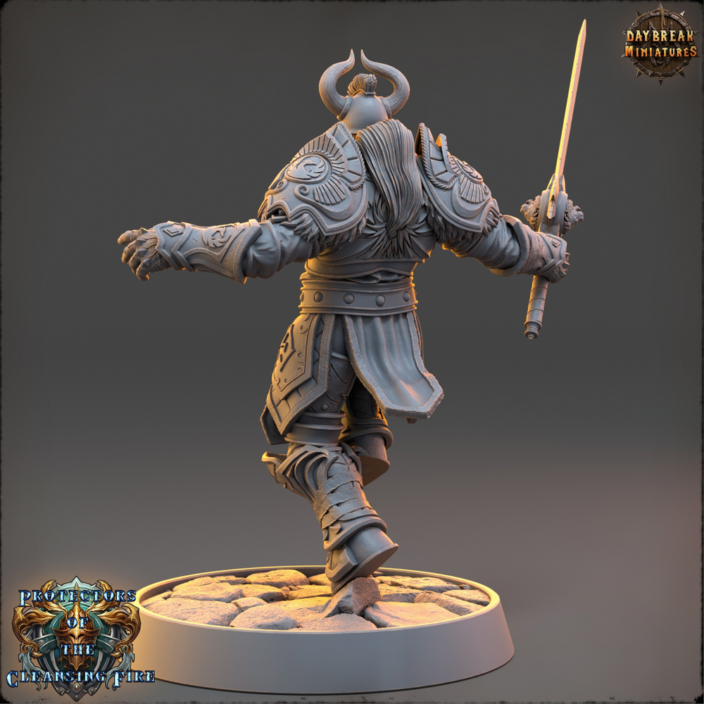 Frontknight Morgan Shadowspark - The Protectors of the Cleansing Fire