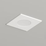 DK3102-WH Встраиваемый влагозащищенный светильник, IP65, до 10 Вт, LED, GU5,3, белый