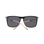Очки GUCCI GG1269S-001 квадратные черные с золотом